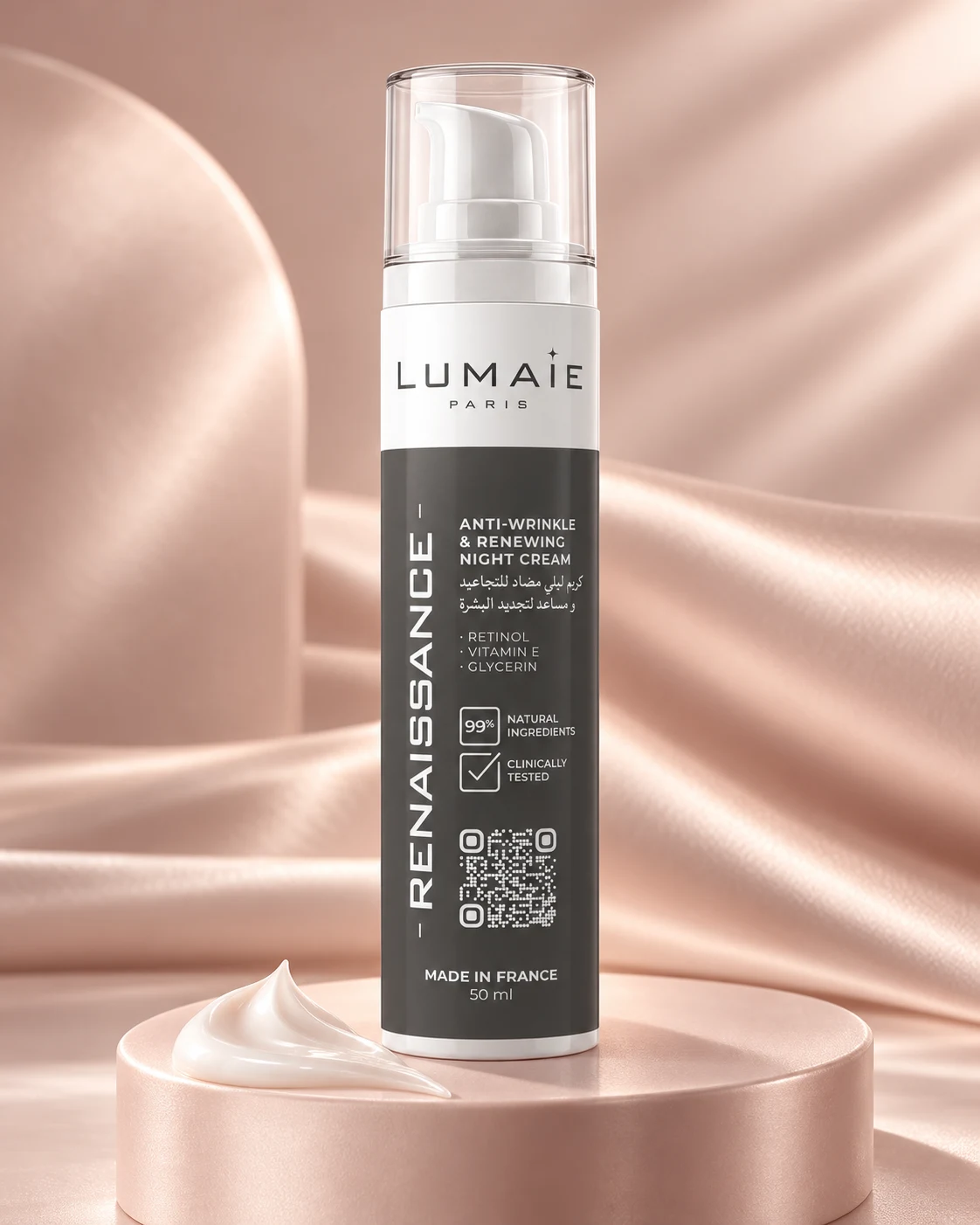 RENAISSANCE · Renewing night face cream